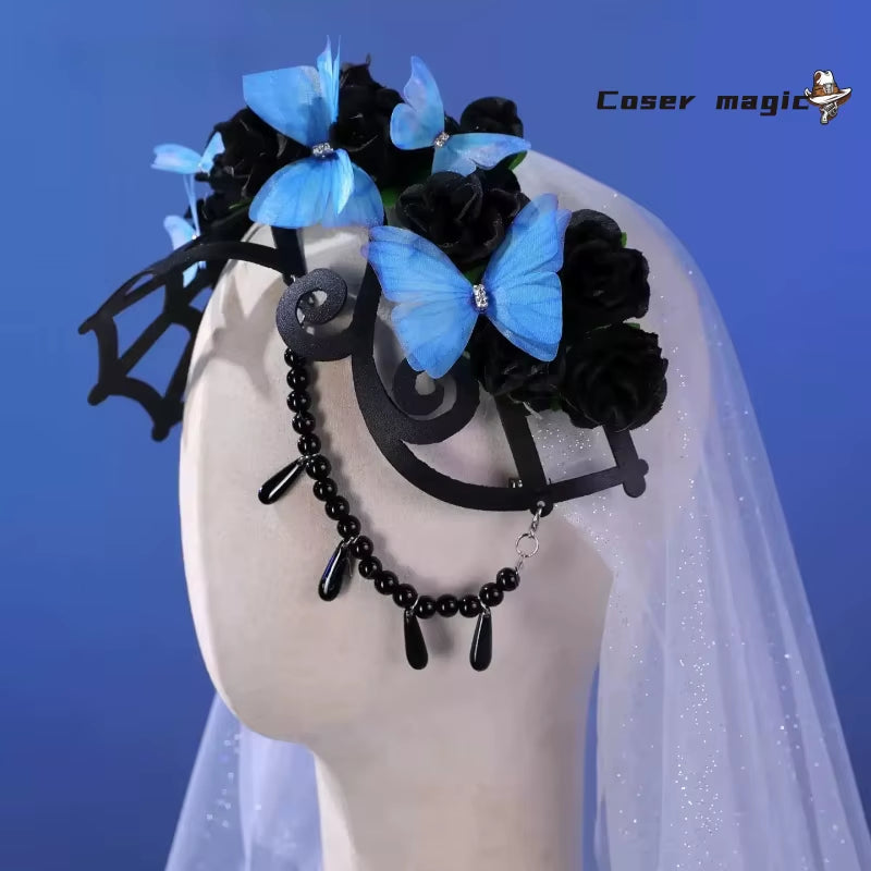 Tim Burton'S Corpse Bride Victoria Everglot Cosplay Costume Uniform Halloween Carnival Party Christmas Play Role Clothes