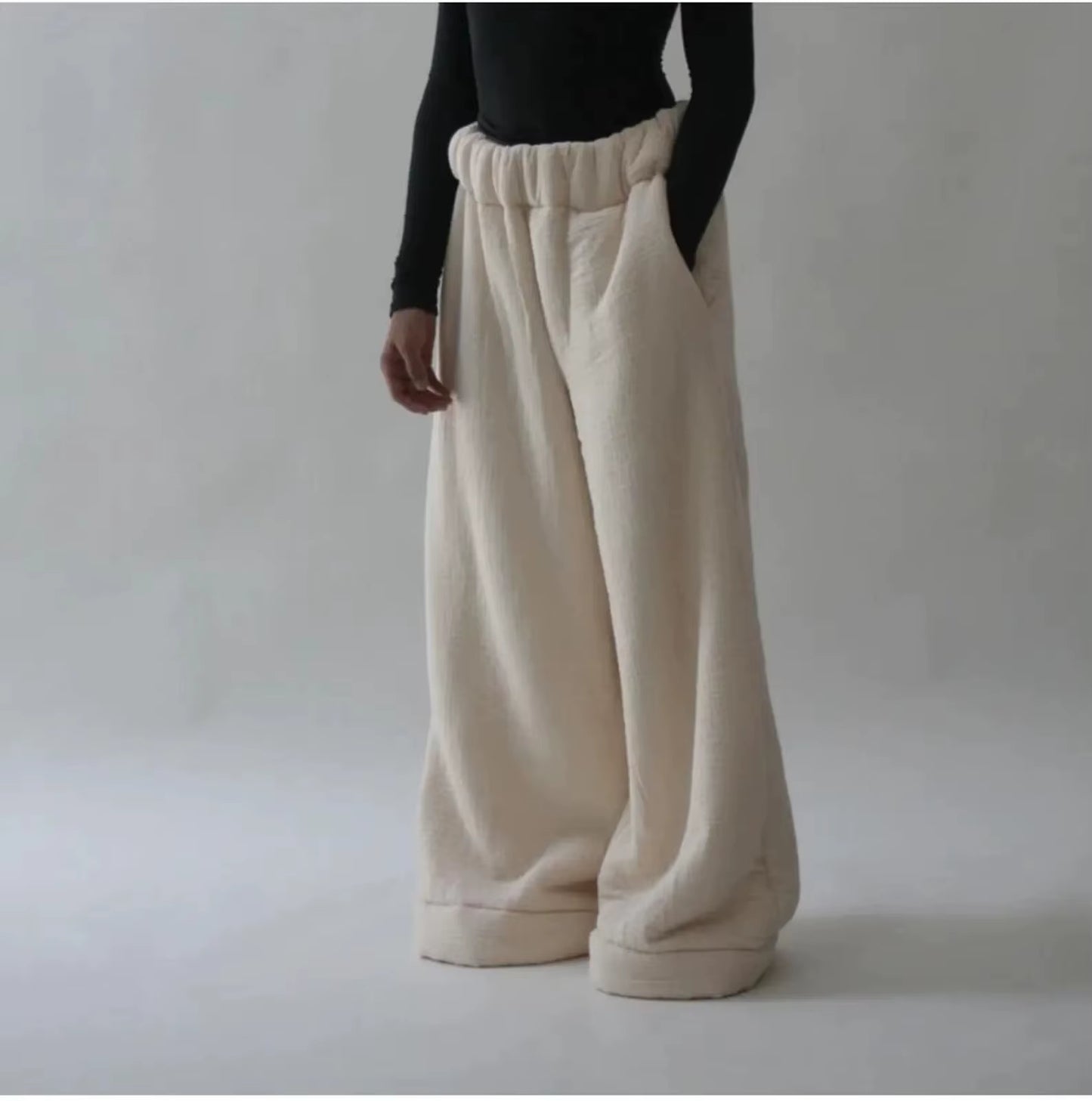 Winter Must Have Wide Leg Pants for Women 2025 New High Waist Loose Edition Street Fashion Versatile