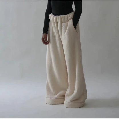 Winter Must Have Wide Leg Pants for Women 2025 New High Waist Loose Edition Street Fashion Versatile