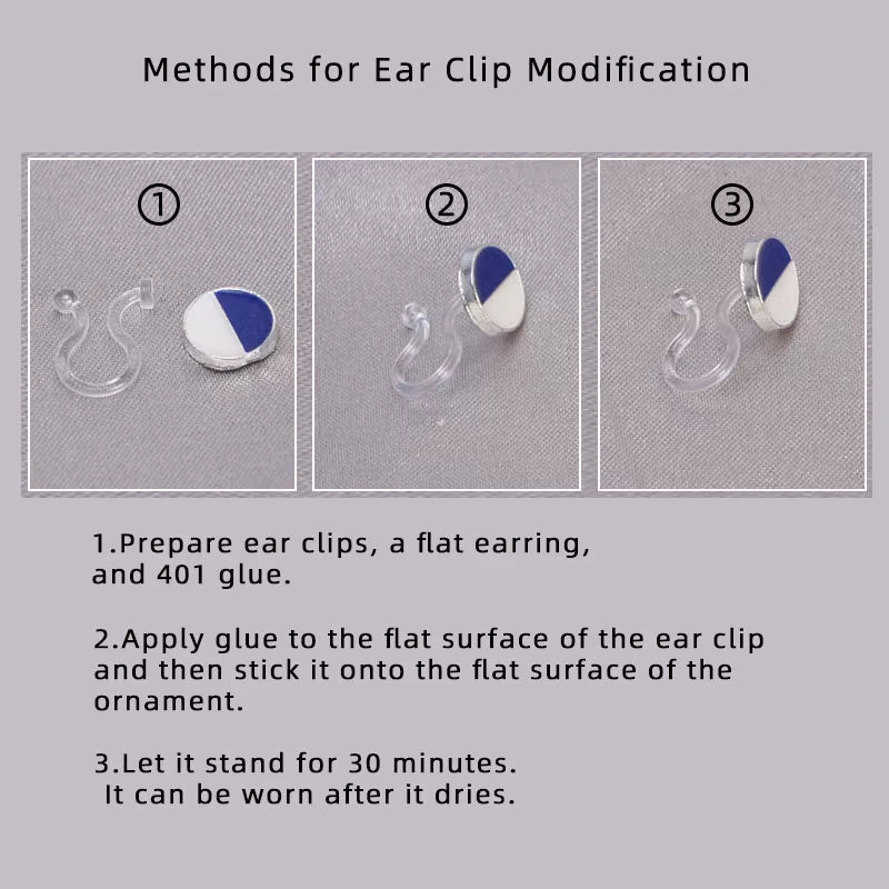 Magic Ear Clip Converter: Accessories for Transforming Ear Stickers into Ear Clips for Women without Pierced Ears