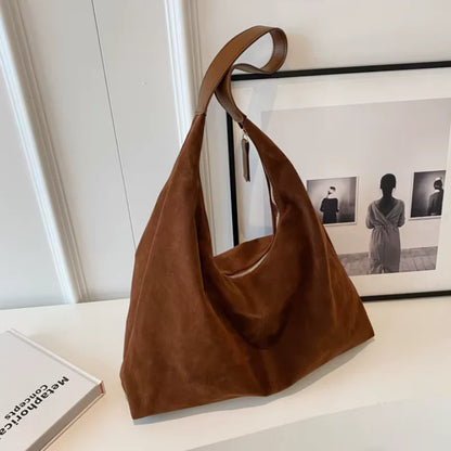 Suede Halo Bag