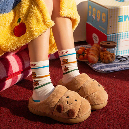 Croissant Jellycat Slippers